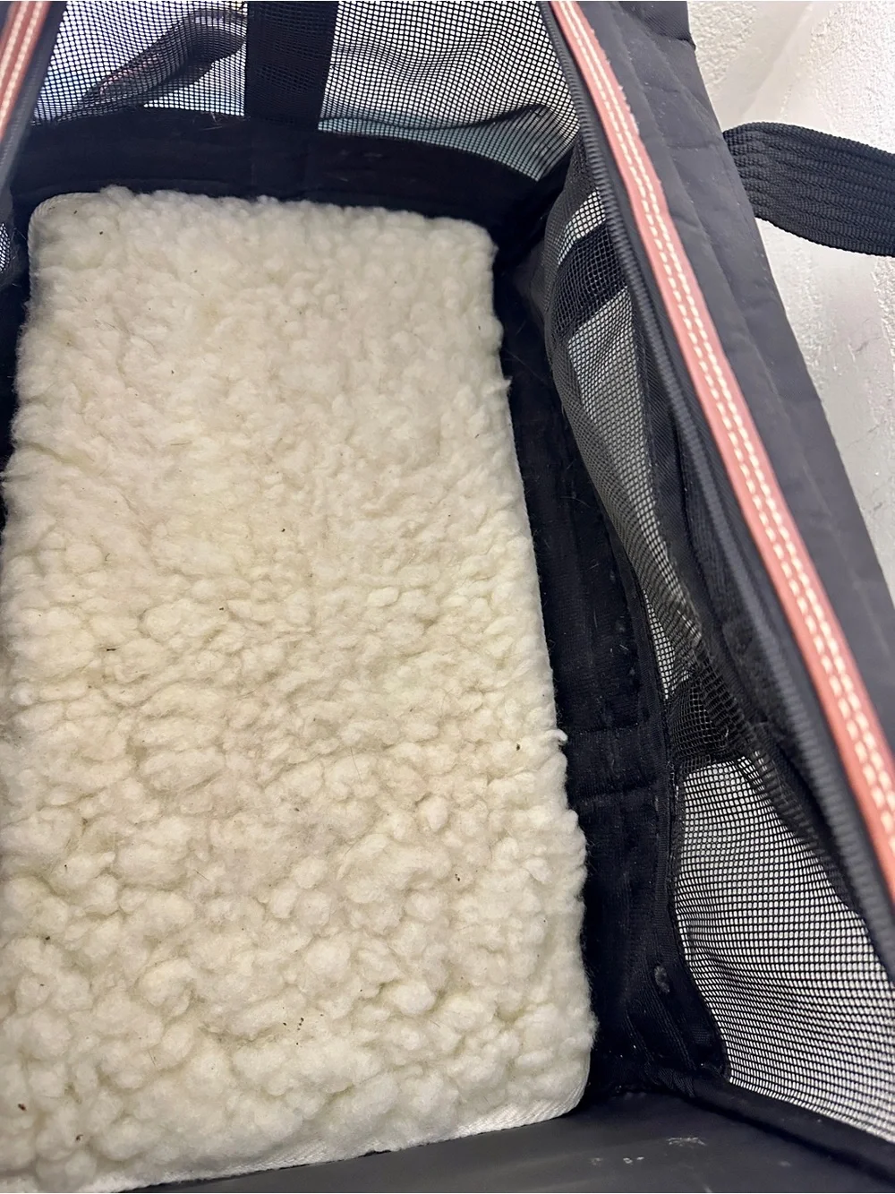 Sherpa Original Deluxe Pet Carrier Medium 22 Soft Side Dog Cat Travel Bag Black
